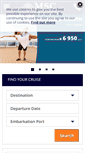 Mobile Screenshot of msccruises.co.za