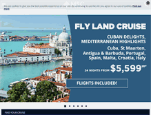 Tablet Screenshot of msccruises.com.au